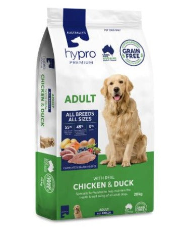 Hypro Premium Grain Free Adult Dog Chicken & Duck