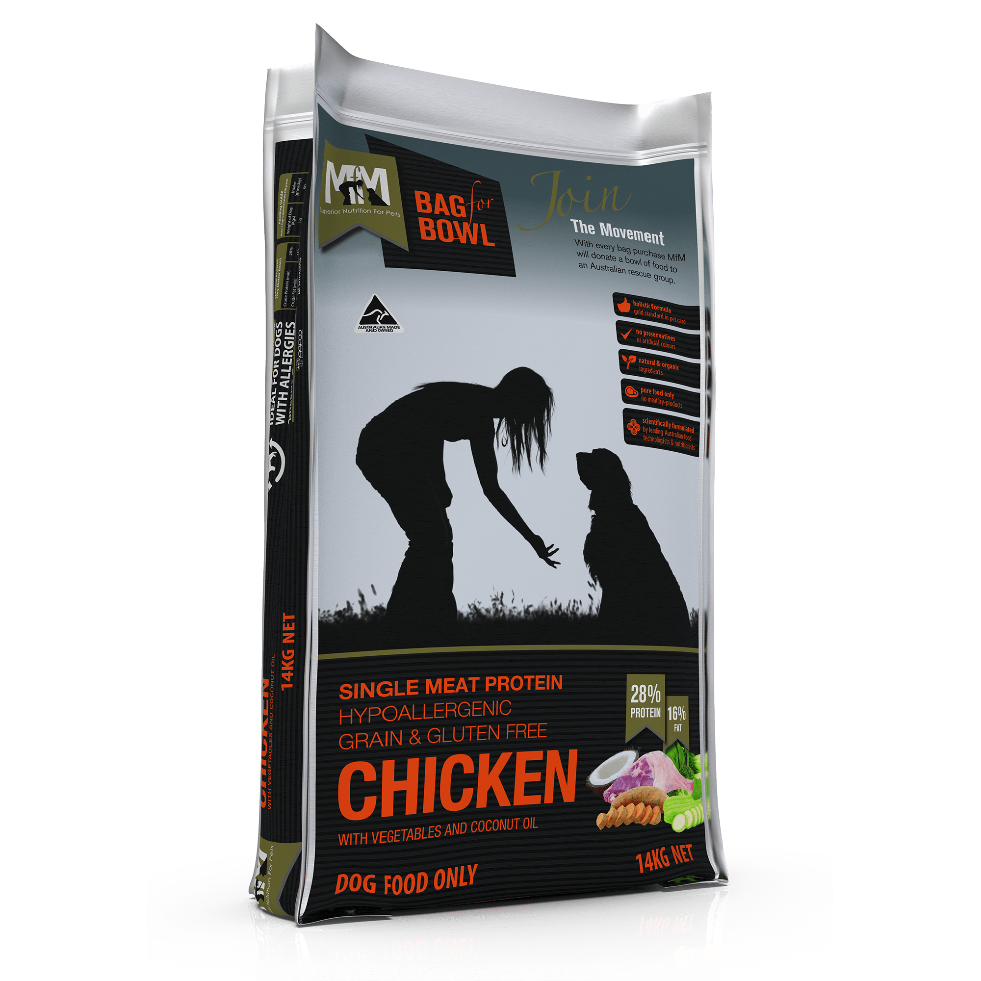 Meals For Mutts - Adult Single Protein Chicken Grain Free