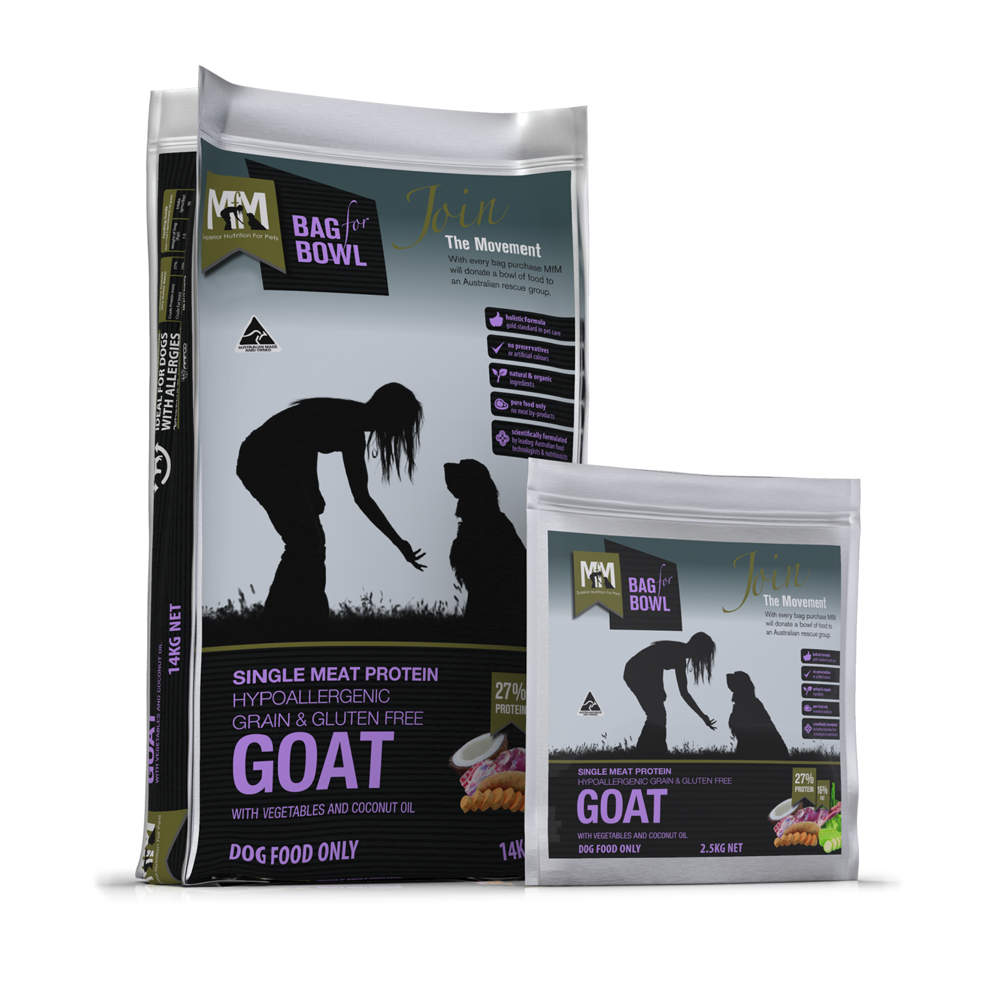 Meals For Mutts - Adult Single Protein Goat Grain Free