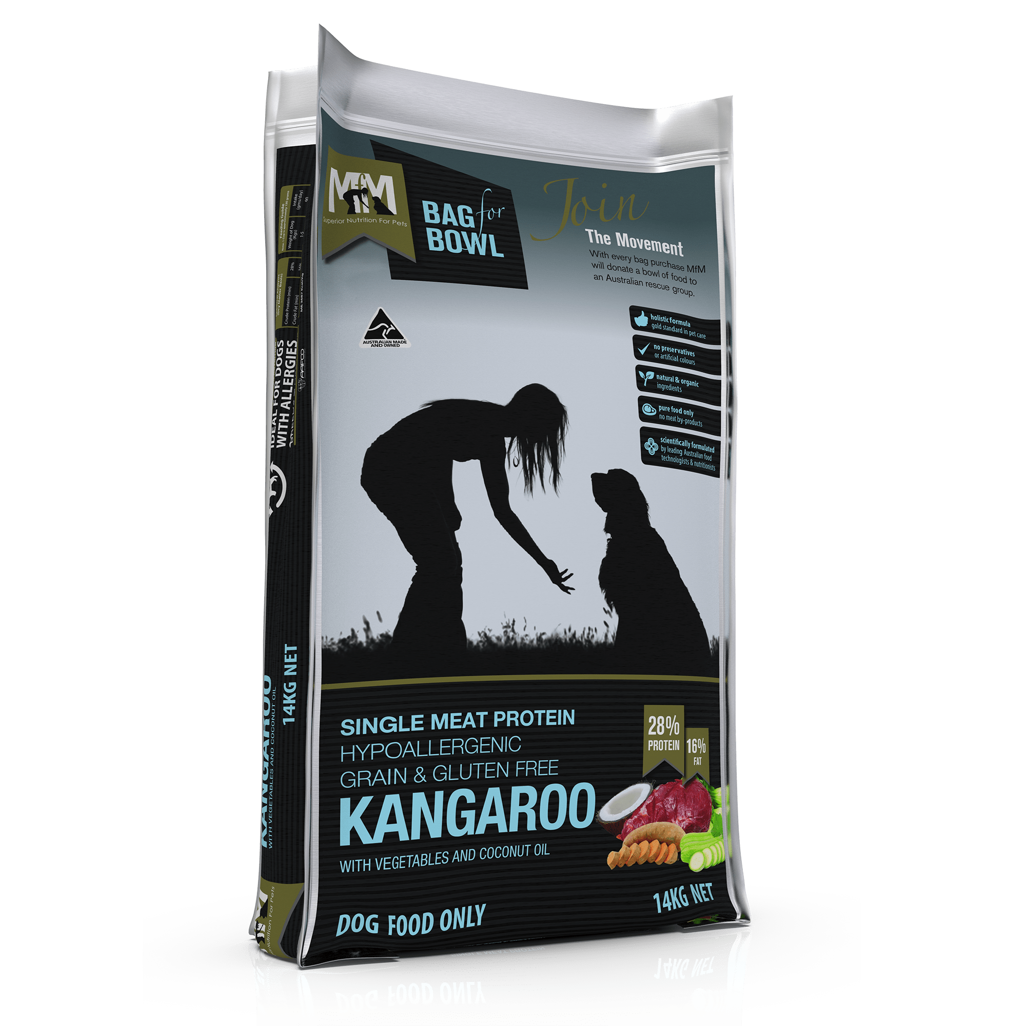 Meals For Mutts - Adult Single Protein Kangaroo Grain Free