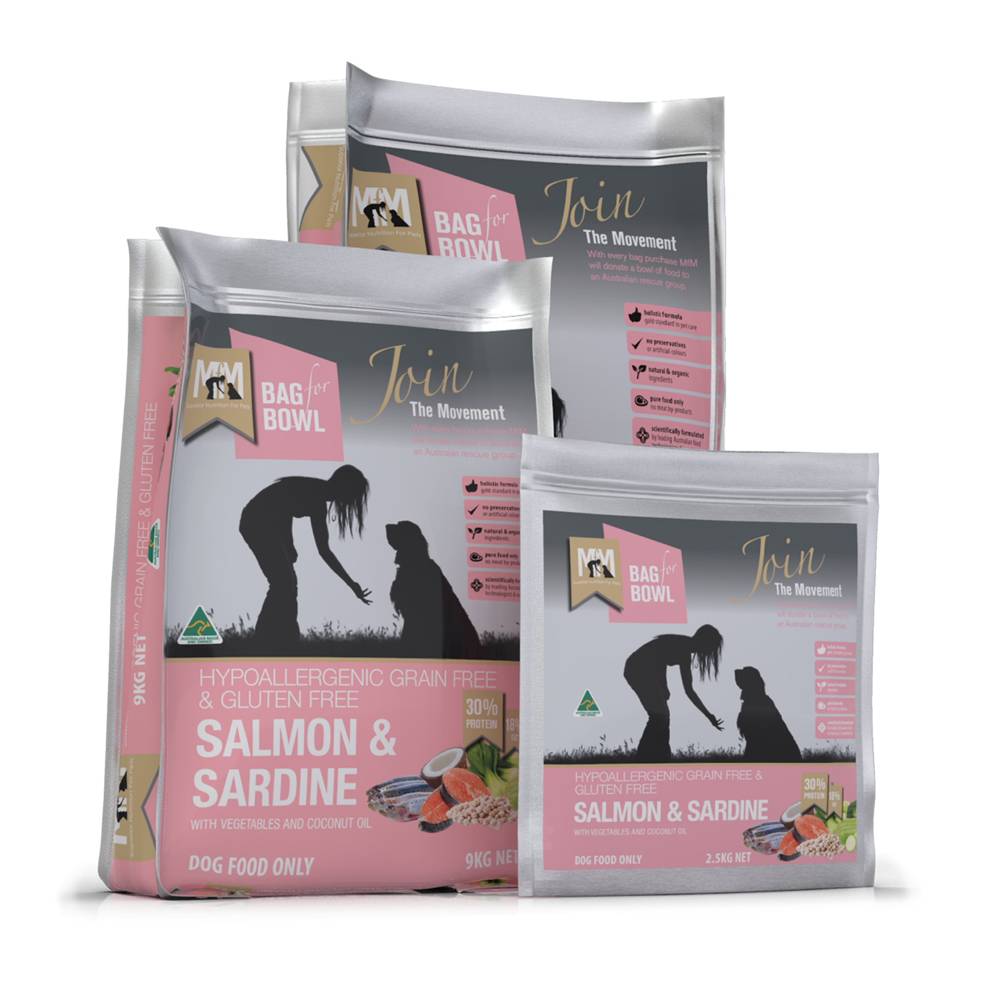 Meals For Mutts - Adult Salmon & Sardine Grain Free