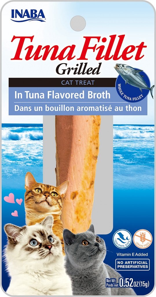Inaba Grilled Tuna in Tuna Broth Cat Treats