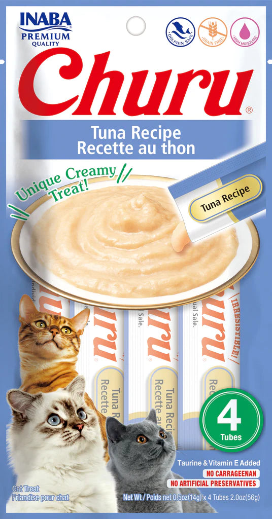 Inaba Churu Tuna Recipe Cat Treats