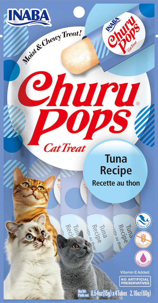 Inaba Churu Pops - Tuna Cat Treats